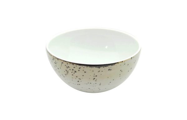 SALADEIRA Ø12CM ALT.6CM RUSTICO BRANCO O